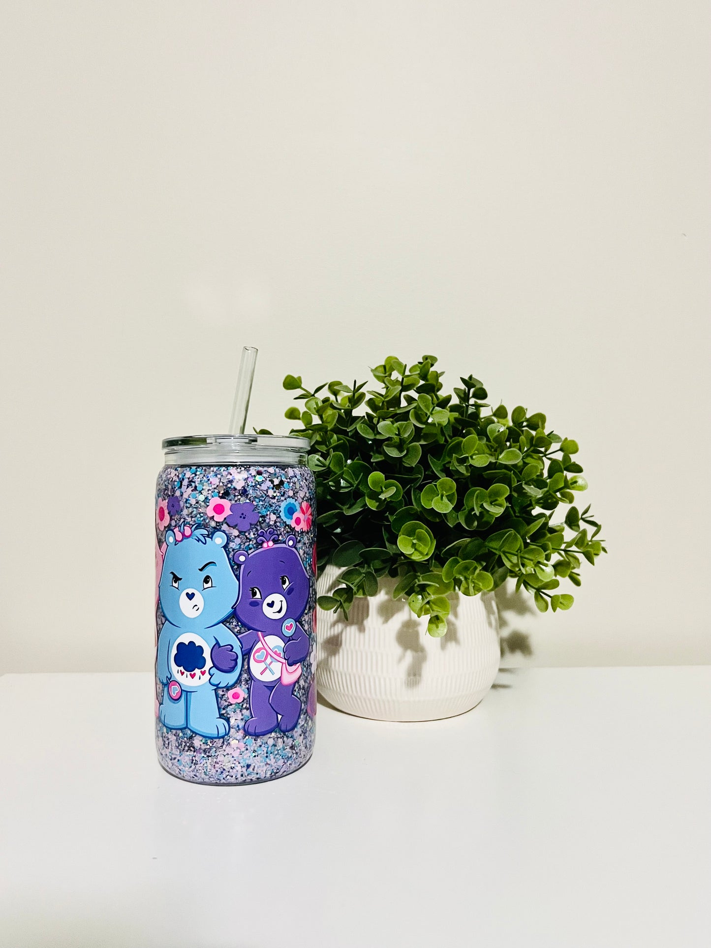 Care Bear Glass Handle