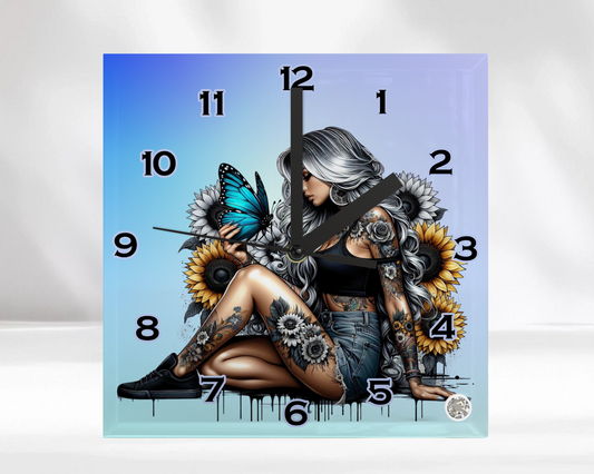 Glass Clock (30)